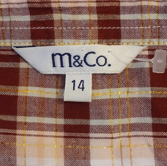 M&Co Western Checked Shirt - Picture 7 of 14